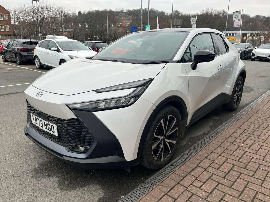 Toyota C-Hr 1.8 Hybrid Design Cvt YB73NGO White #3