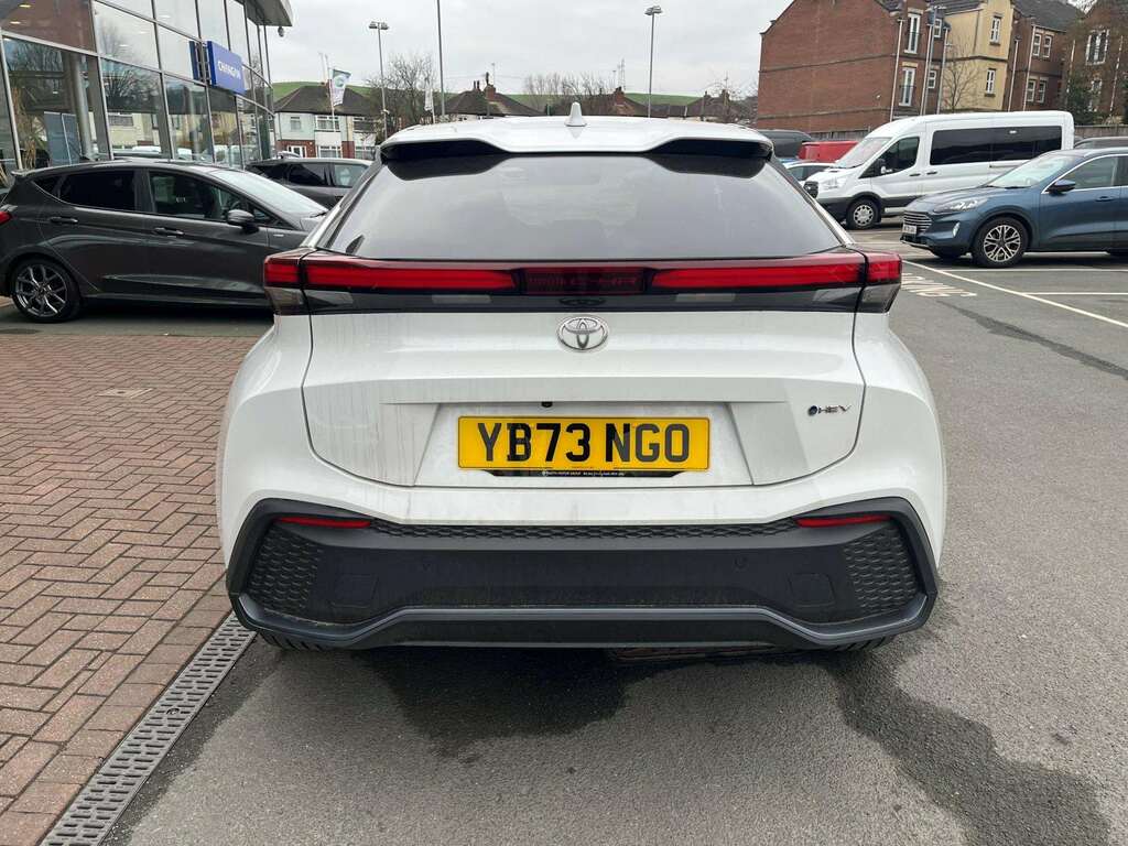 Toyota C-Hr 1.8 Hybrid Design Cvt YB73NGO White #6
