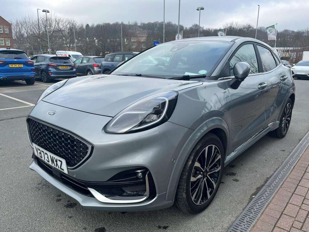Ford Puma 1.0 Ecoboost Hybr Mhev 155 St-line Vignale Dct YB73MXZ Silver #3