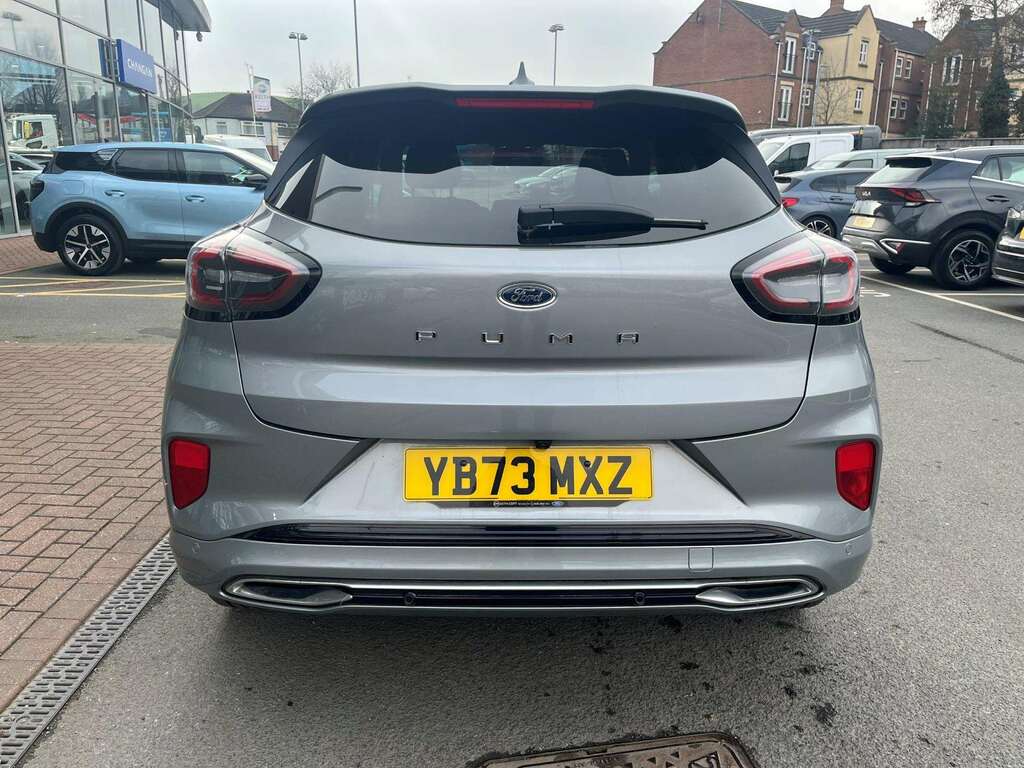 Ford Puma 1.0 Ecoboost Hybr Mhev 155 St-line Vignale Dct YB73MXZ Silver #6