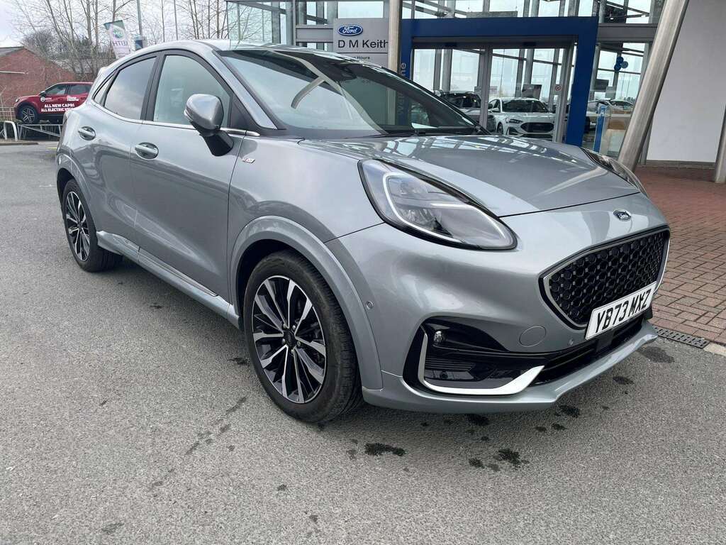 Ford Puma 1.0 Ecoboost Hybr Mhev 155 St-line Vignale Dct Silver