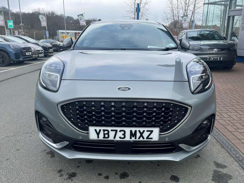 Ford Puma 1.0 Ecoboost Hybr Mhev 155 St-line Vignale Dct YB73MXZ Silver #2