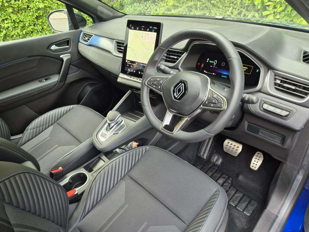 Renault Captur 1.6 E-tech Full Hybrid 145 Esprit Alpine Blue #4