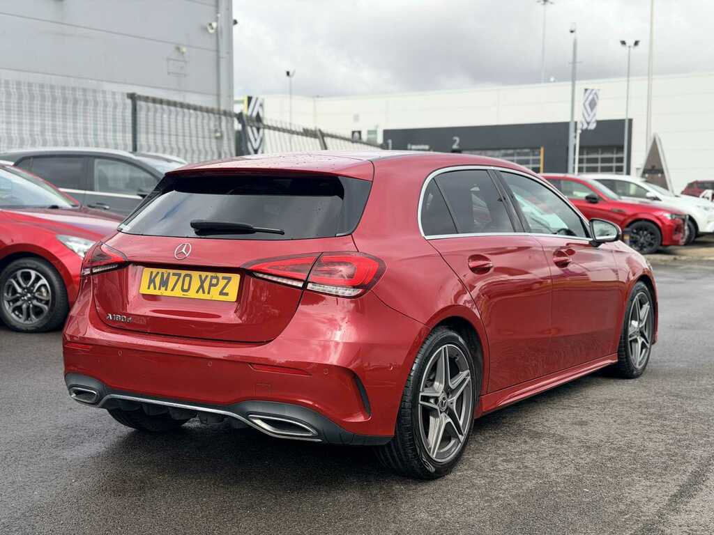 Mercedes-Benz A Class A180d Amg Line Executive KM70XPZ Red #4