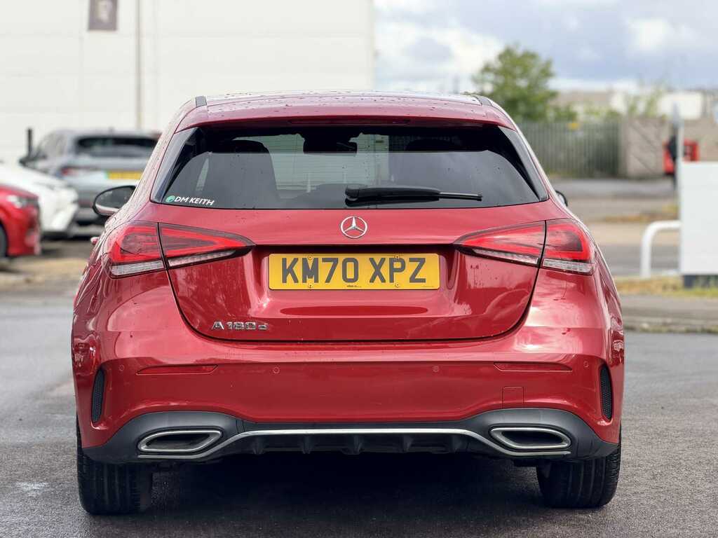 Mercedes-Benz A Class A180d Amg Line Executive KM70XPZ Red #5