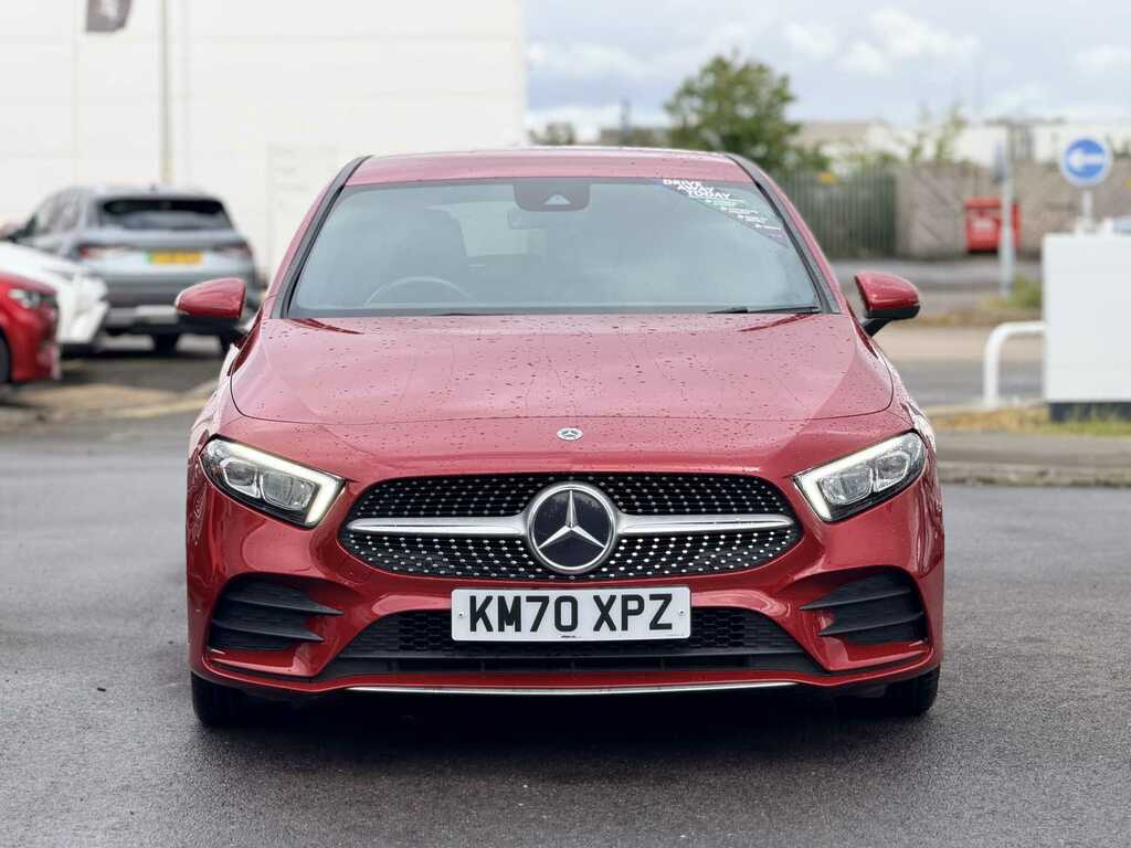 Mercedes-Benz A Class A180d Amg Line Executive KM70XPZ Red #2