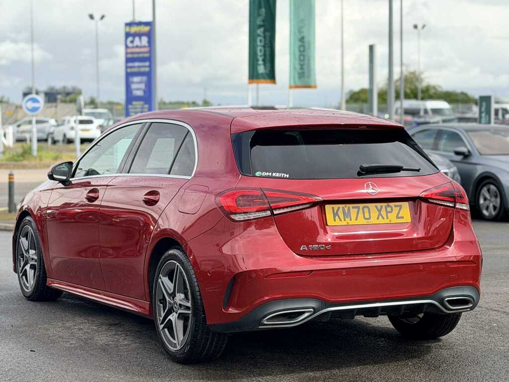 Mercedes-Benz A Class A180d Amg Line Executive KM70XPZ Red #6