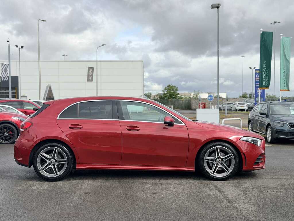 Mercedes-Benz A Class A180d Amg Line Executive KM70XPZ Red #3