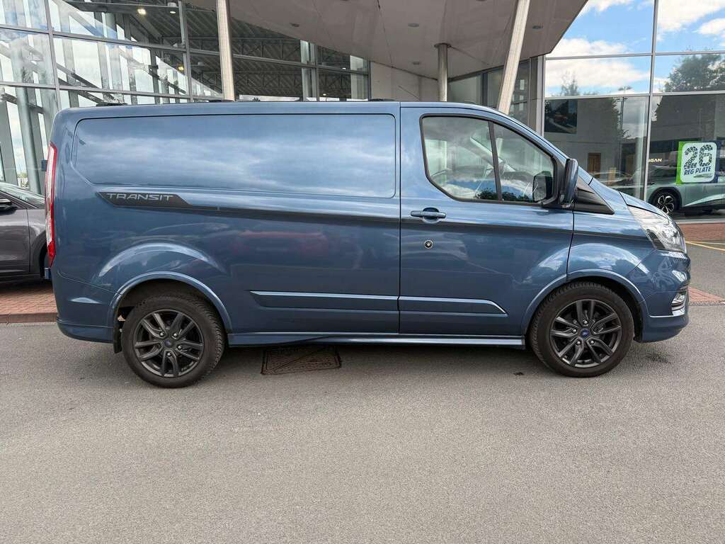 Ford Transit Custom 2.0 Ecoblue 185Ps Low Roof Sport Van YA21GBX Blue #5