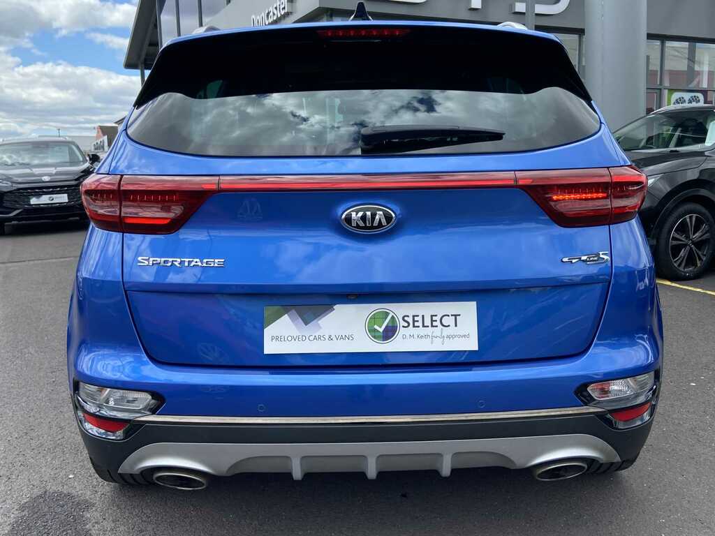 Kia Sportage 1.6T Gdi Gt-line S Dct Awd YC69UDU Blue #4