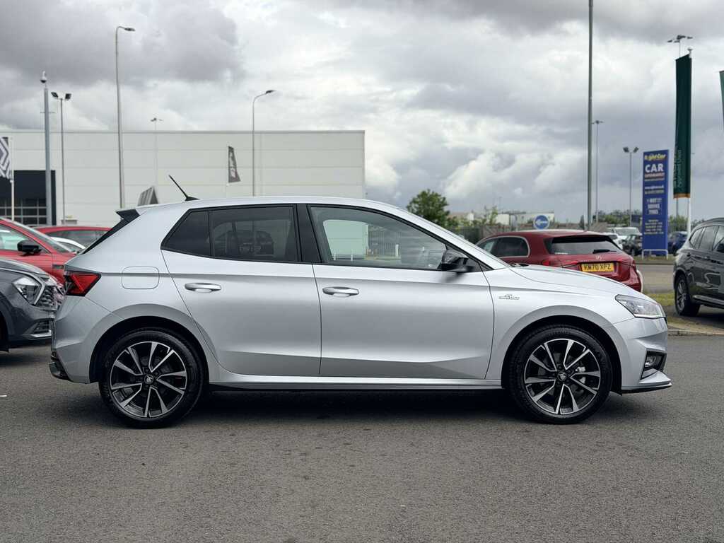 Skoda Fabia 1.0 Tsi 116 Monte Carlo Edition EF25ONP Silver #4