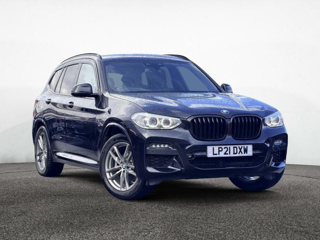 BMW X3 Xdrive20d Mht M Sport Step Black