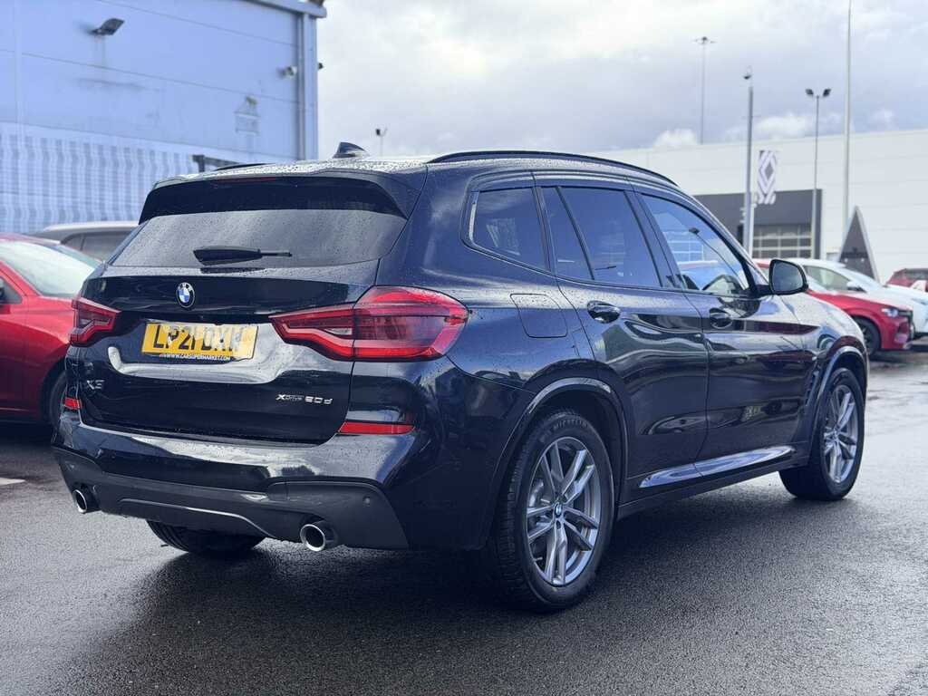 BMW X3 Xdrive20d Mht M Sport Step LP21DXW Black #4