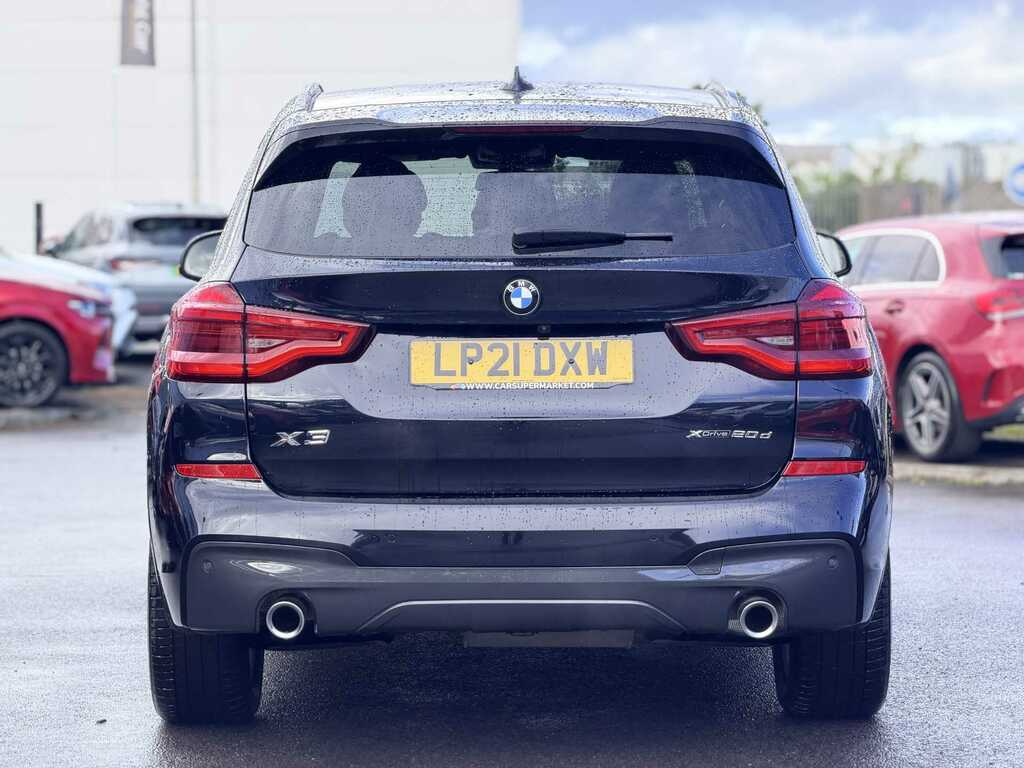 BMW X3 Xdrive20d Mht M Sport Step LP21DXW Black #5
