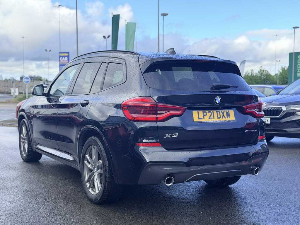 BMW X3 Xdrive20d Mht M Sport Step LP21DXW Black #6