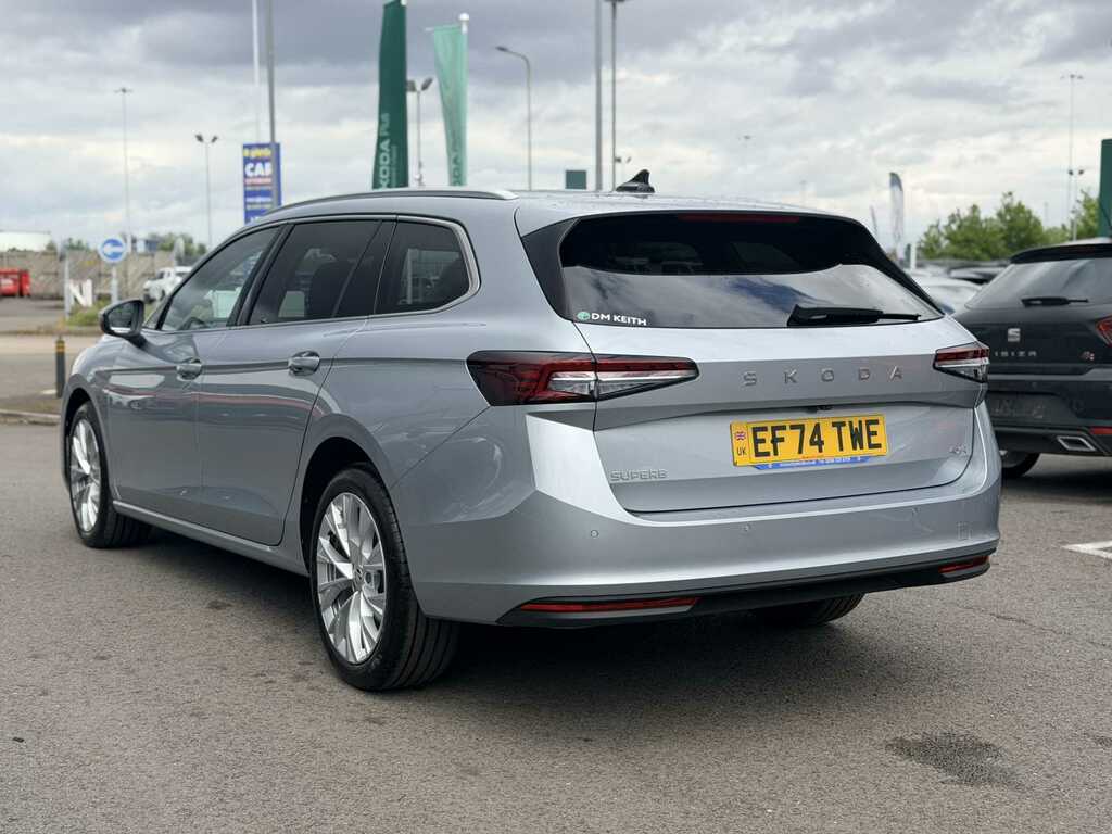 Skoda Superb 2.0 Tdi 193 Se L 4X4 Dsg EF74TWE Silver #3