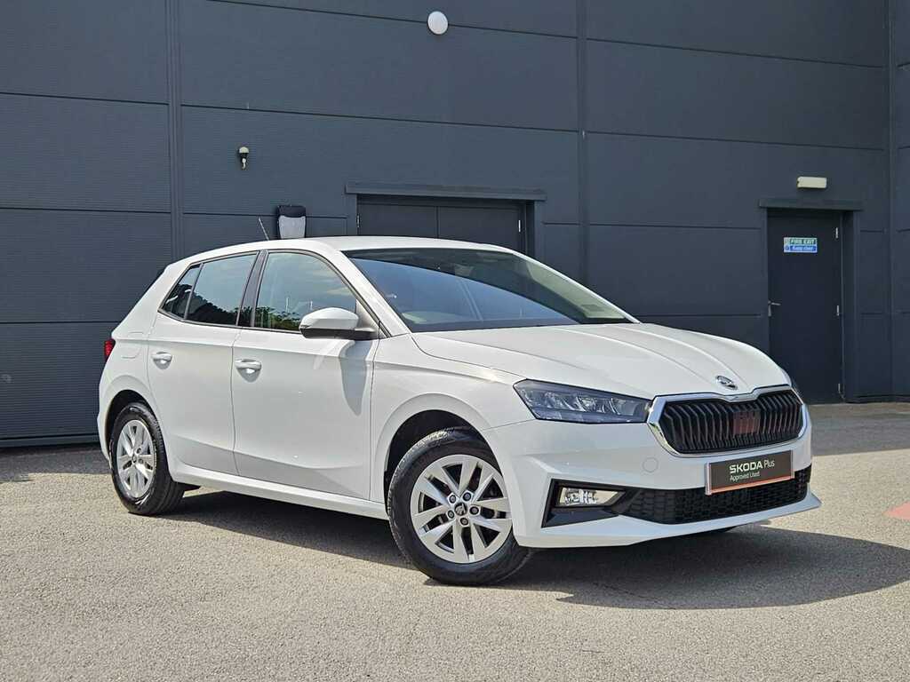 Skoda Fabia 1.0 Tsi Se Edition White