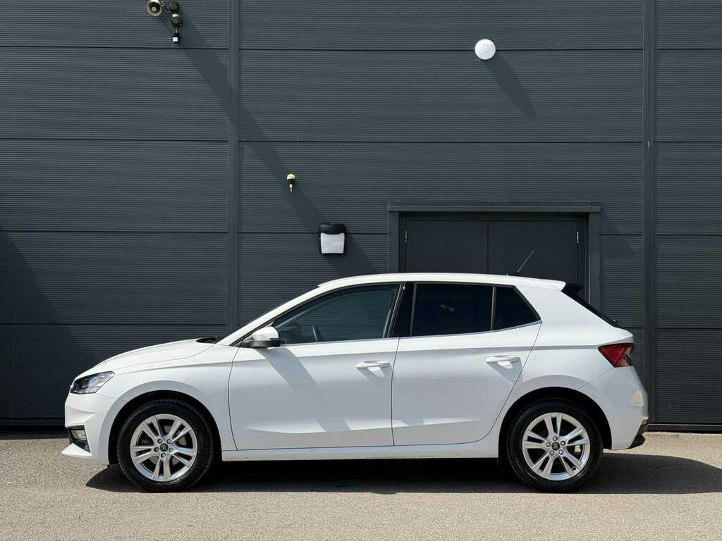Skoda Fabia 1.0 Tsi 116 Se L Edition Dsg KM25BNN White #4