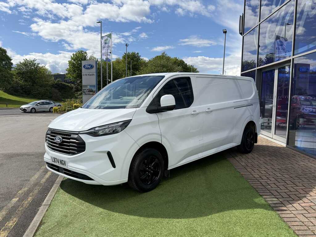Ford Transit Custom 2.0 Ecoblue 136Ps H1 Van Limited LB74NGV White #3