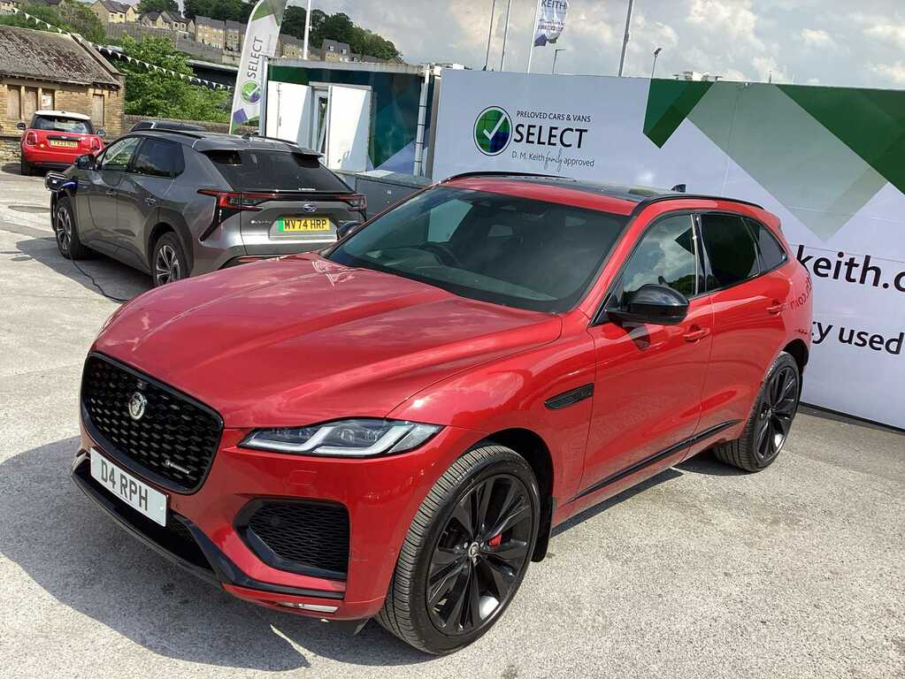 Jaguar F-Pace 3.0 D300 R-dynamic Hse Black Awd Red #5