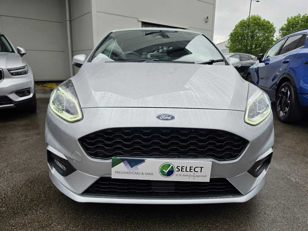 Ford Fiesta 1.0 Ecoboost 125 St-line Edition WV70DYF Silver #2