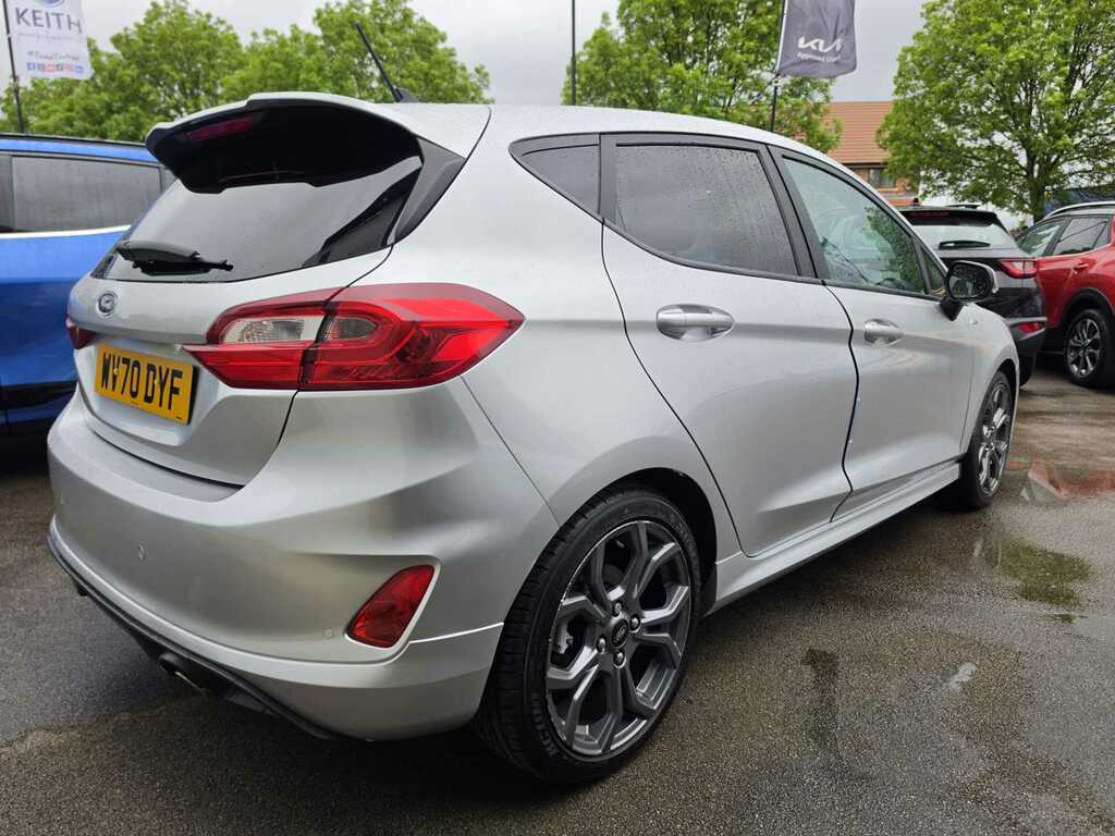 Ford Fiesta 1.0 Ecoboost 125 St-line Edition WV70DYF Silver #6