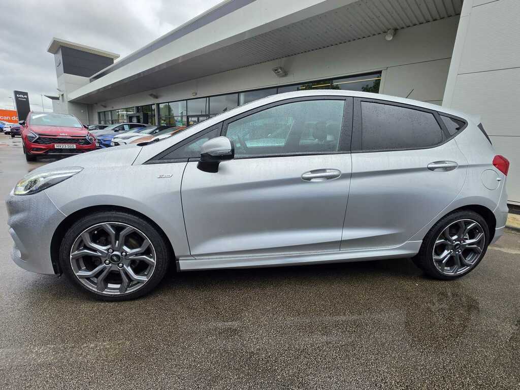 Ford Fiesta 1.0 Ecoboost 125 St-line Edition WV70DYF Silver #4