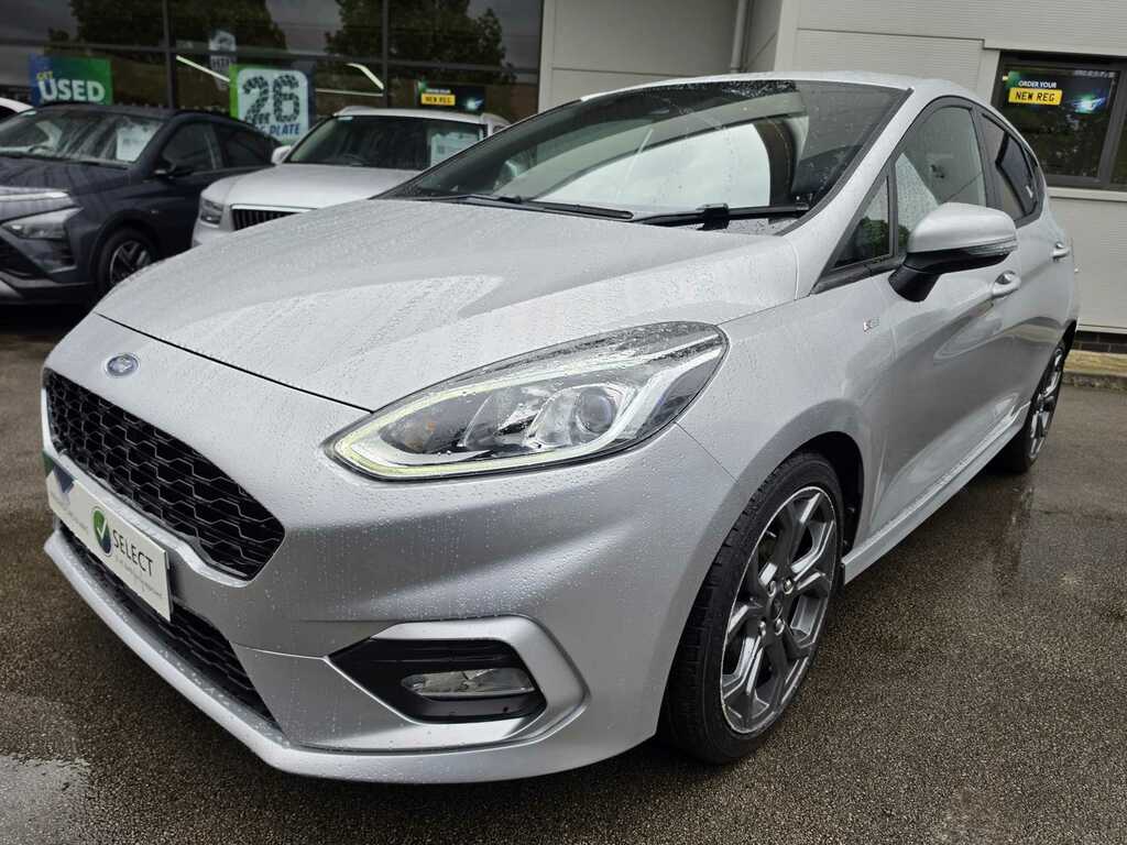 Ford Fiesta 1.0 Ecoboost 125 St-line Edition WV70DYF Silver #3