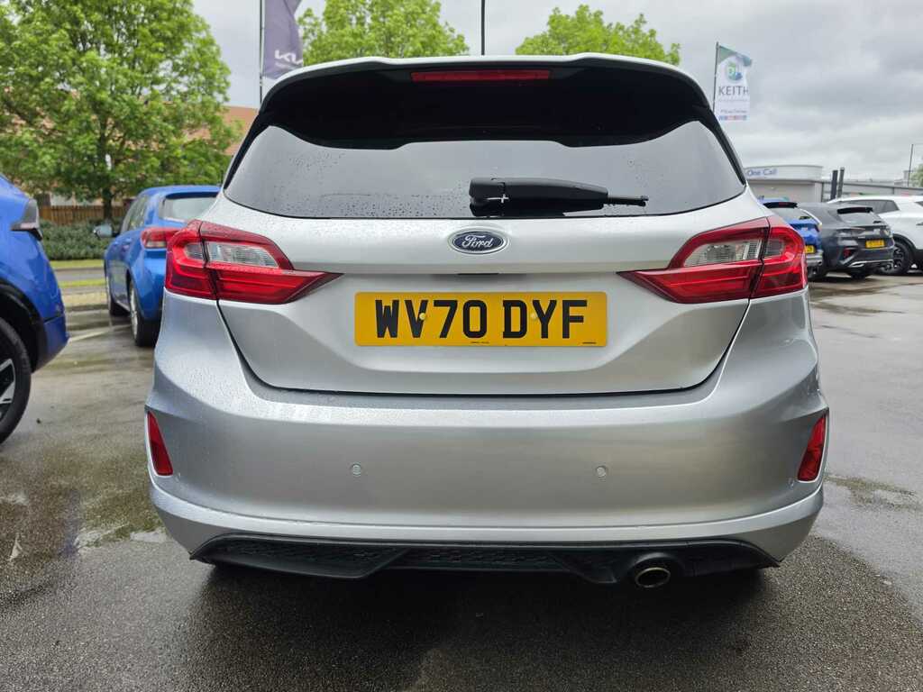Ford Fiesta 1.0 Ecoboost 125 St-line Edition WV70DYF Silver #5