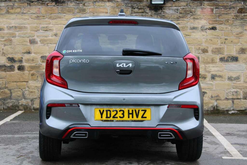 Kia Picanto 1.0T Gdi Gt-line S 4 Seats YD23HVZ Grey #6