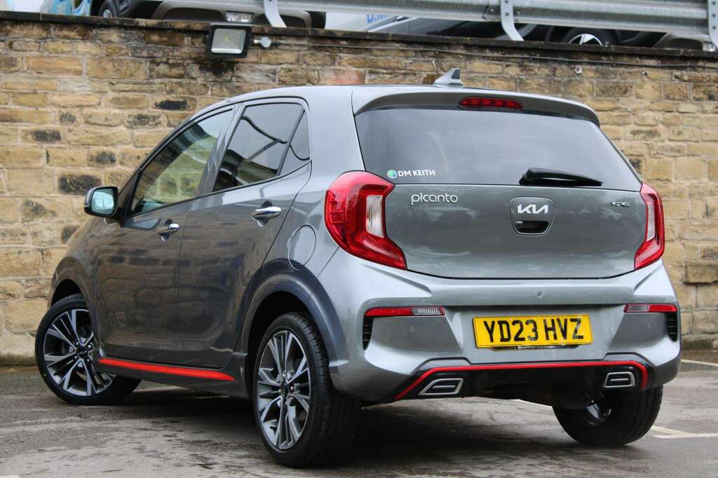 Kia Picanto 1.0T Gdi Gt-line S 4 Seats YD23HVZ Grey #5