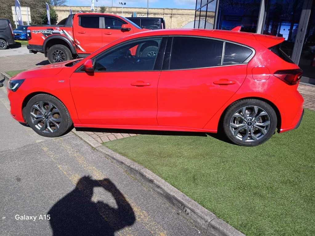 Ford Focus 1.0 Ecoboost Hybrid Mhev 155 St-line Edition WN73AFU Red #2