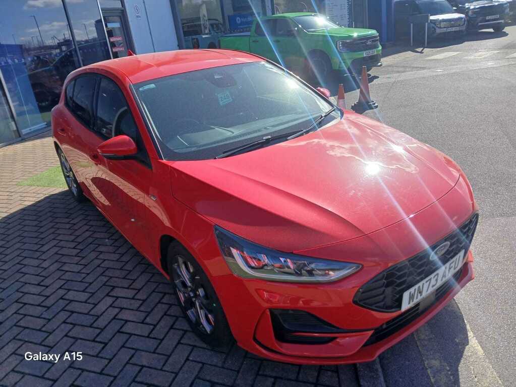 Ford Focus 1.0 Ecoboost Hybrid Mhev 155 St-line Edition WN73AFU Red #5