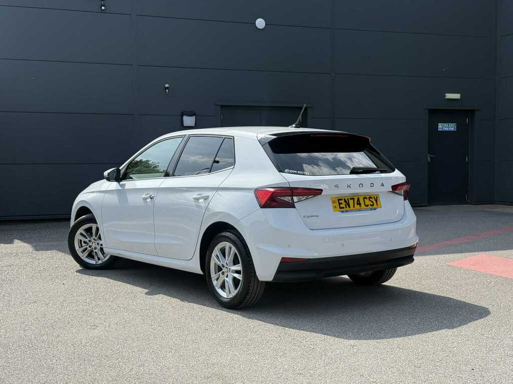 Skoda Fabia 1.0 Tsi 116 Se L Dsg EN74CSY White #3