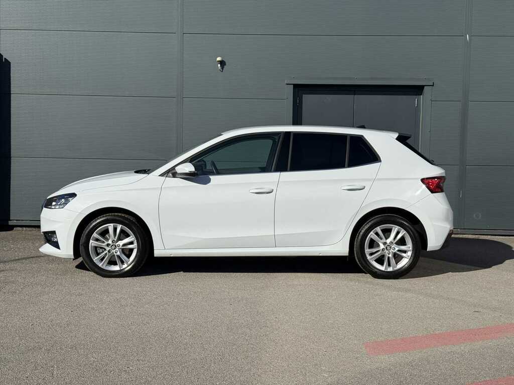 Skoda Fabia 1.0 Tsi 116 Se L Dsg EN74CSY White #4