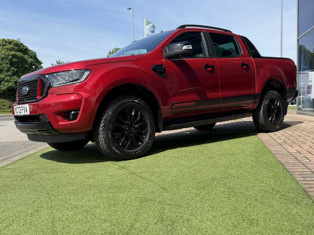 Ford Ranger Pick Up Double Cab Wildtrak 2.0 Ecoblue 213 YC72FVA Red #4