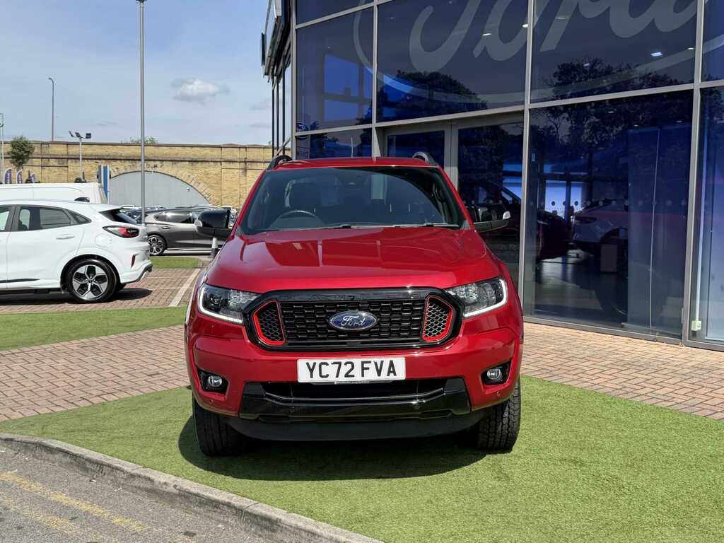 Ford Ranger Pick Up Double Cab Wildtrak 2.0 Ecoblue 213 YC72FVA Red #2