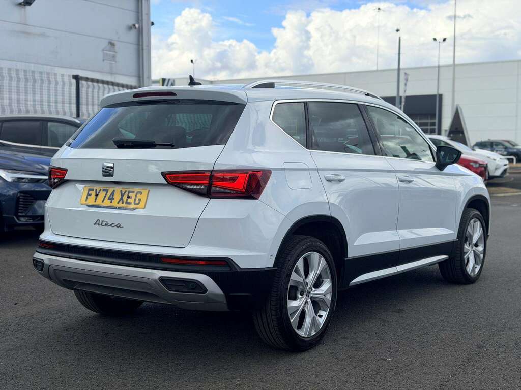 Seat Ateca 1.5 Tsi Evo Xperience Dsg FY74XEG White #4