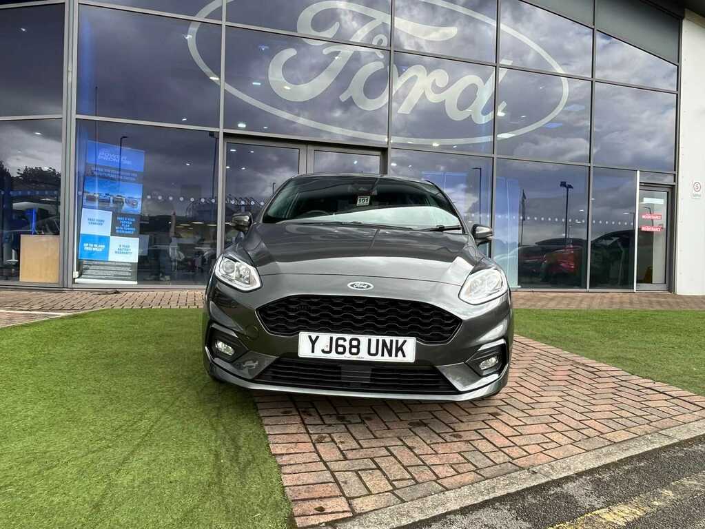 Ford Fiesta 1.0 Ecoboost 125 St-line YJ68UNK Grey #3