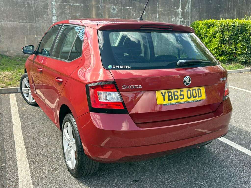 Skoda Fabia Se L Tsi Red #3