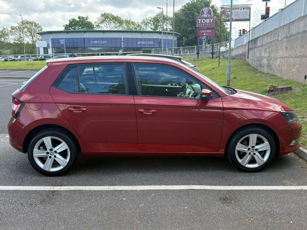 Skoda Fabia Se L Tsi Red #5