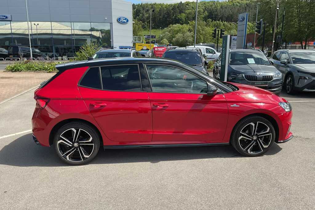 Skoda Fabia 1.5 Tsi 150 Monte Carlo Dsg YF22USG Red #4