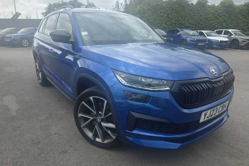Skoda Kodiaq 2.0 Tsi 190 Sport Line 4X4 Dsg 7 Seat Blue