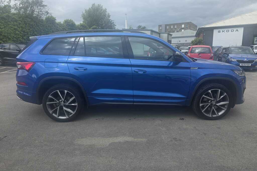 Skoda Kodiaq 2.0 Tsi 190 Sport Line 4X4 Dsg 7 Seat YJ23CBH Blue #4