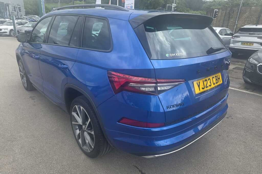 Skoda Kodiaq 2.0 Tsi 190 Sport Line 4X4 Dsg 7 Seat YJ23CBH Blue #3