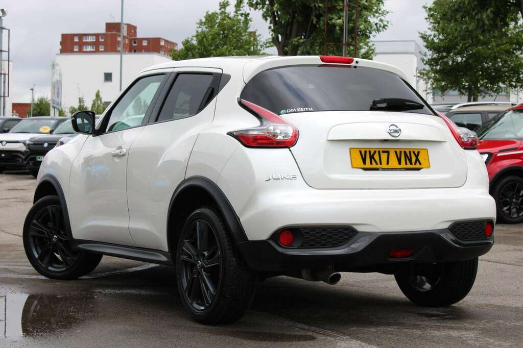 Nissan Juke 1.5 Dci N-connecta VK17VNX White #5