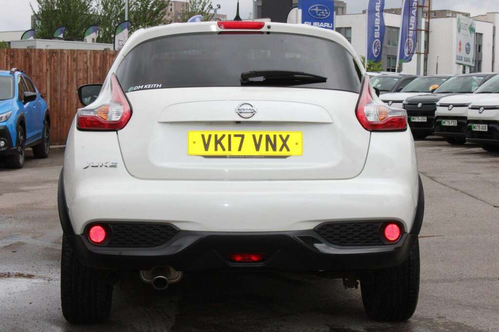Nissan Juke 1.5 Dci N-connecta VK17VNX White #6