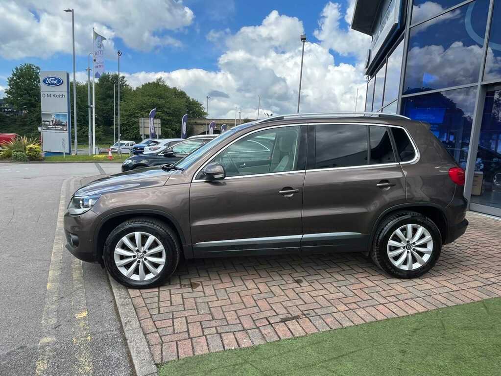 Volkswagen Tiguan 2.0 Tdi Bluemotion Tech Match YK64XHB Brown #2