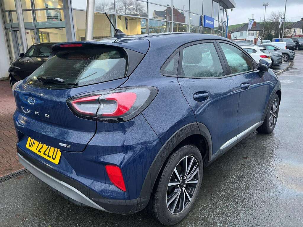 Ford Puma 1.0 Ecoboost Hybrid Mhev 155 Titanium GF72ZLU Blue #5