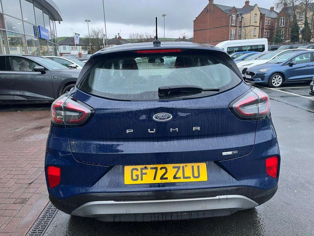 Ford Puma 1.0 Ecoboost Hybrid Mhev 155 Titanium GF72ZLU Blue #4
